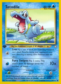 Totodile — Neo Genesis 81
