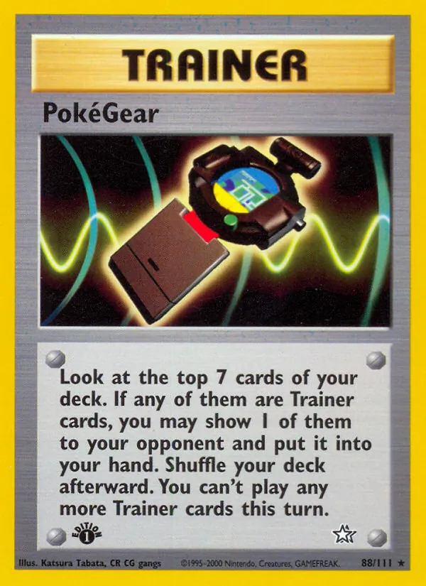 PokéGear — Neo Genesis 88