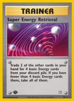 Super Energy Retrieval — Neo Genesis 89