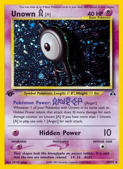 Unown [A] — Neo Discovery 14