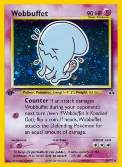 Wobbuffet — Neo Discovery 16