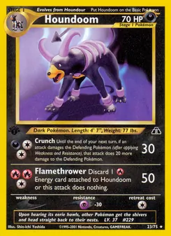 Houndoom — Neo Discovery 23