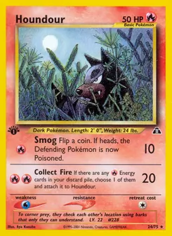 Houndour — Neo Discovery 24