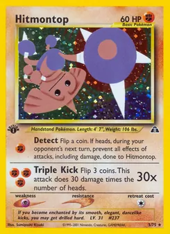 Hitmontop — Neo Discovery 3