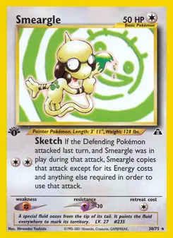 Smeargle — Neo Discovery 30