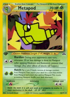 Metapod — Neo Discovery 42