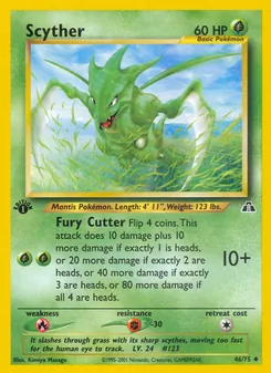 Scyther — Neo Discovery 46