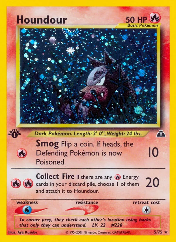 Houndour — Neo Discovery 5