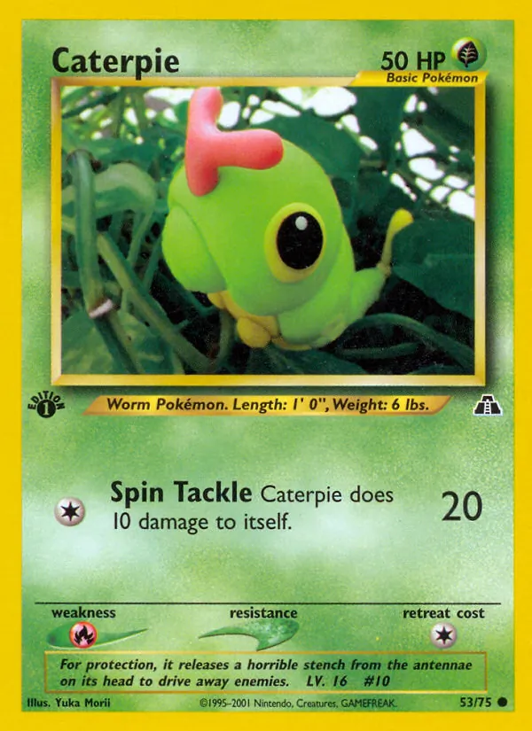 Caterpie — Neo Discovery 53