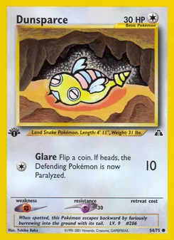 Dunsparce — Neo Discovery 54