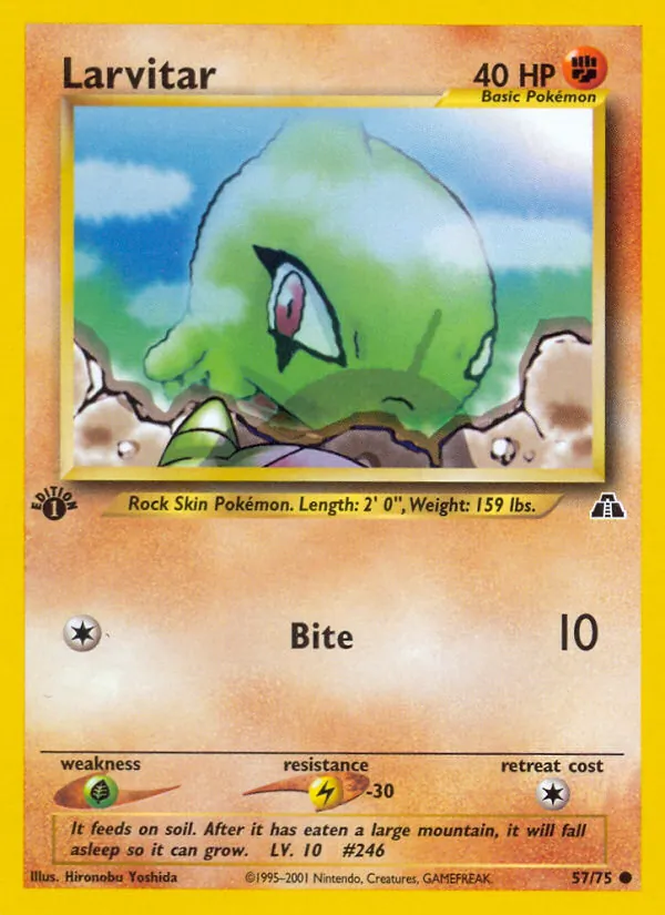 Larvitar — Neo Discovery 57