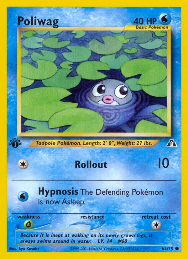 Poliwag — Neo Discovery 62