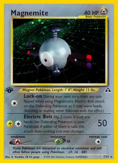 Magnemite — Neo Discovery 7