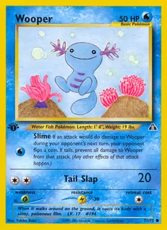 Wooper — Neo Discovery 71