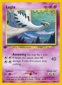 Lugia — Neo Revelation 20