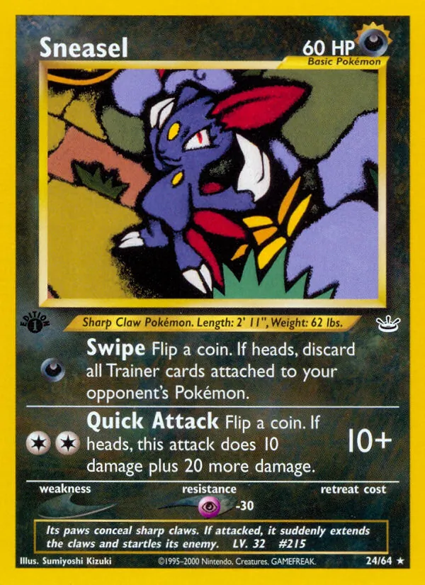 Sneasel — Neo Revelation 24