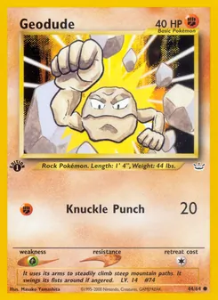 Geodude — Neo Revelation 44