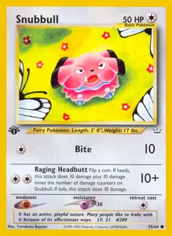 Snubbull — Neo Revelation 55