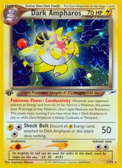 Dark Ampharos — Neo Destiny 1