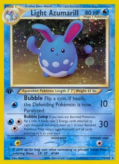 Light Azumarill — Neo Destiny 13