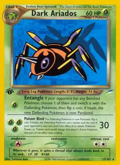 Dark Ariados — Neo Destiny 17