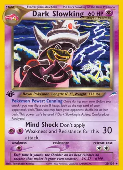 Dark Slowking — Neo Destiny 20