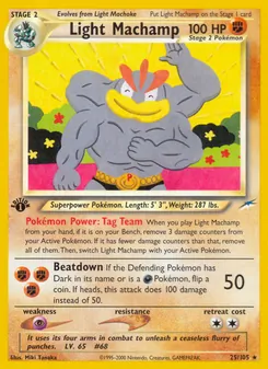 Light Machamp — Neo Destiny 25