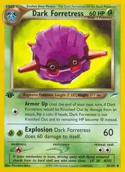 Dark Forretress — Neo Destiny 35