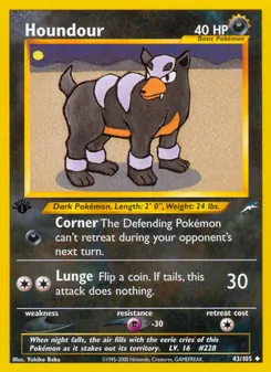 Houndour — Neo Destiny 43