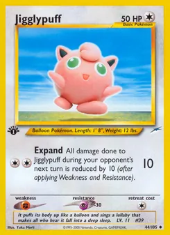 Jigglypuff — Neo Destiny 44