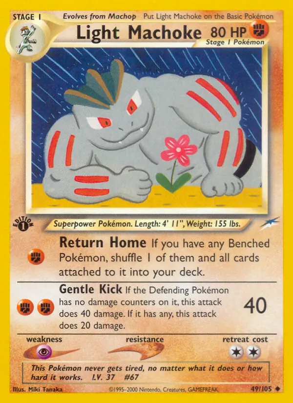 Light Machoke — Neo Destiny 49