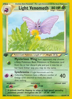 Light Venomoth — Neo Destiny 53