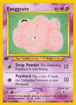 Exeggcute — Neo Destiny 64
