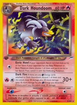 Dark Houndoom — Neo Destiny 7