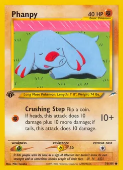 Phanpy — Neo Destiny 76
