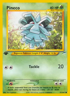 Pineco — Neo Destiny 77