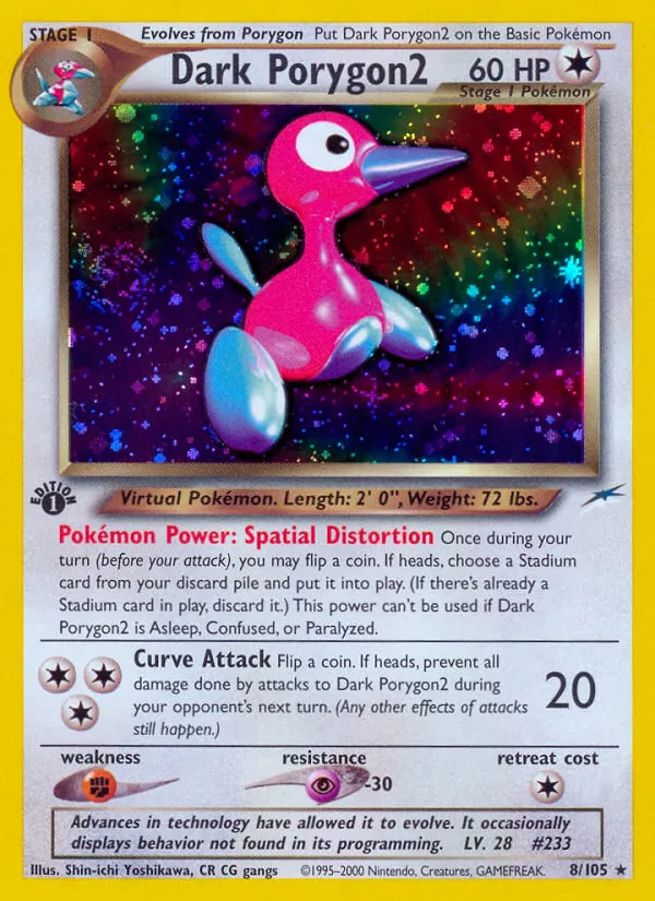 Dark Porygon2 — Neo Destiny 8