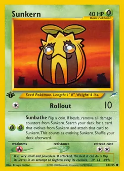 Sunkern — Neo Destiny 83