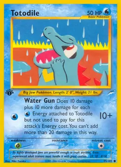 Totodile — Neo Destiny 85