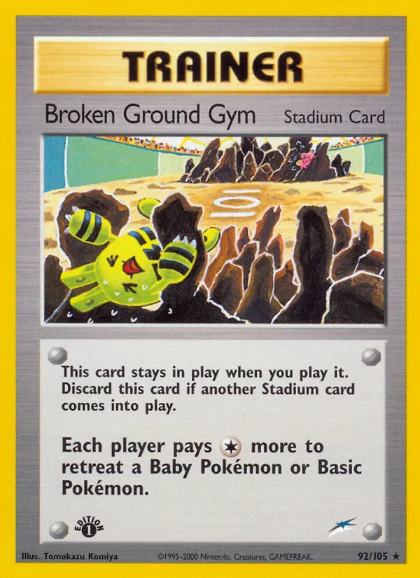Broken Ground Gym — Neo Destiny 92
