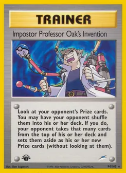 Impostor Professor Oak's Invention — Neo Destiny 94