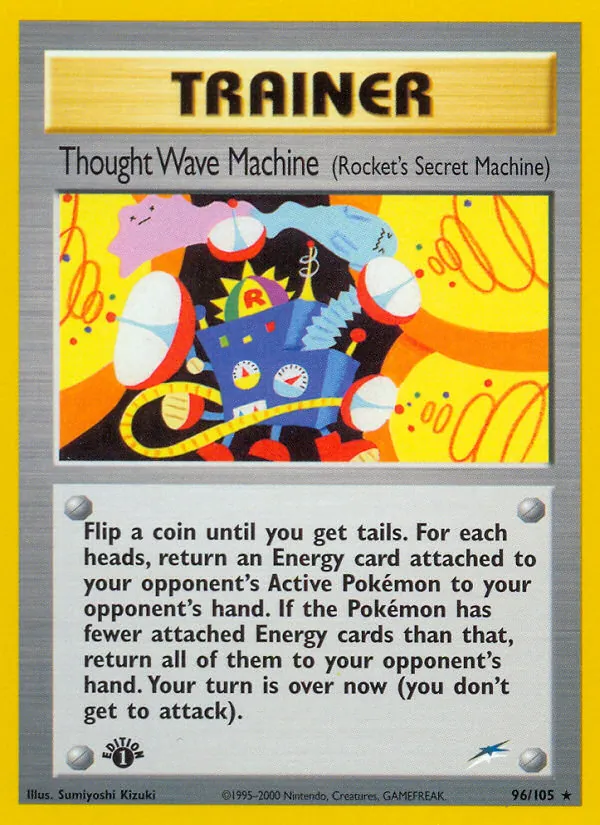 Thought Wave Machine (Rocket's Secret Machine) — Neo Destiny 96