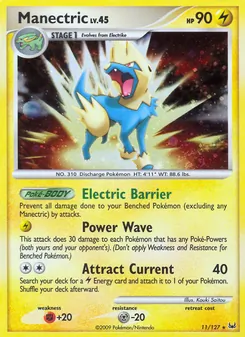 Manectric — Platinum 11