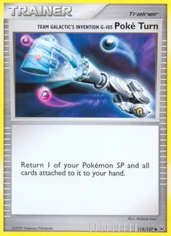 Team Galactic's Invention G-105 Poké Turn — Platinum 118