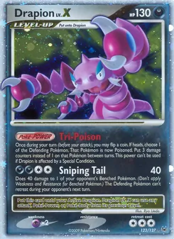 Drapion LV.X — Platinum 123