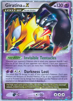 Giratina LV.X — Platinum 124