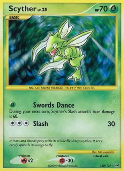 Scyther — Platinum 130