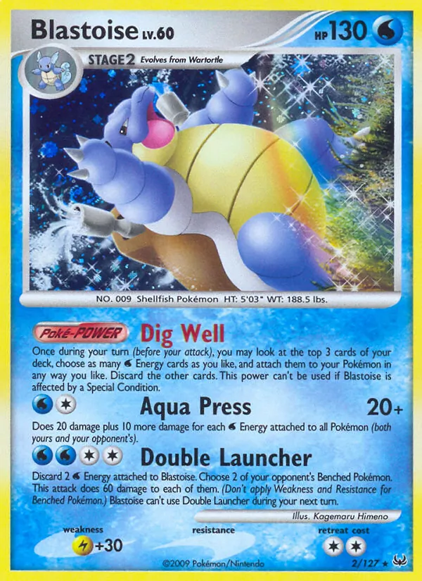 Blastoise — Platinum 2
