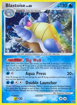 Blastoise — Platinum 2