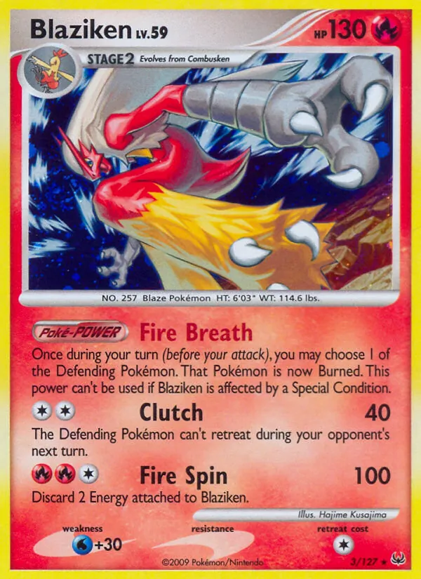 Blaziken — Platinum 3